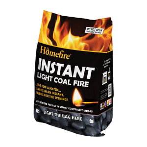 Homefire Instant Light Smokeless Coal Fire