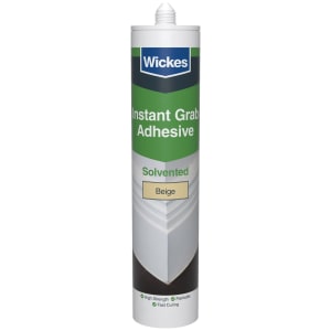 Wickes Instant Grab Adhesive Solvented - 300ml