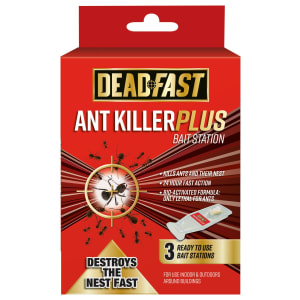 Deadfast Ant Plus Bait Station - 3 x 4g