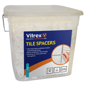 Vitrex 2mm Tile Spacers - Pack of 3000