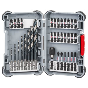 Bosch 2608577148 Case L 35 Piece HSS Metal Drill Bit & Screwdriver Bit Set