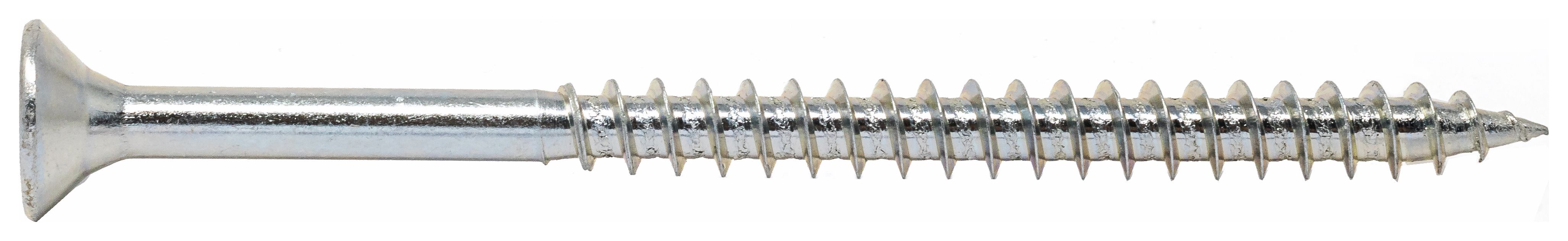 Wickes Single Thread Zinc Plated Screw - 3 X 30mm Pack Of 200