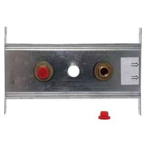 Abacus Double Fitting Plate - 1/2in Fitting