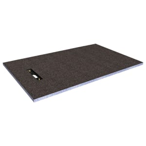 Wickes Linear 30mm Wetroom Shower Tray with End Drain Level Access - 1600 X 900mm