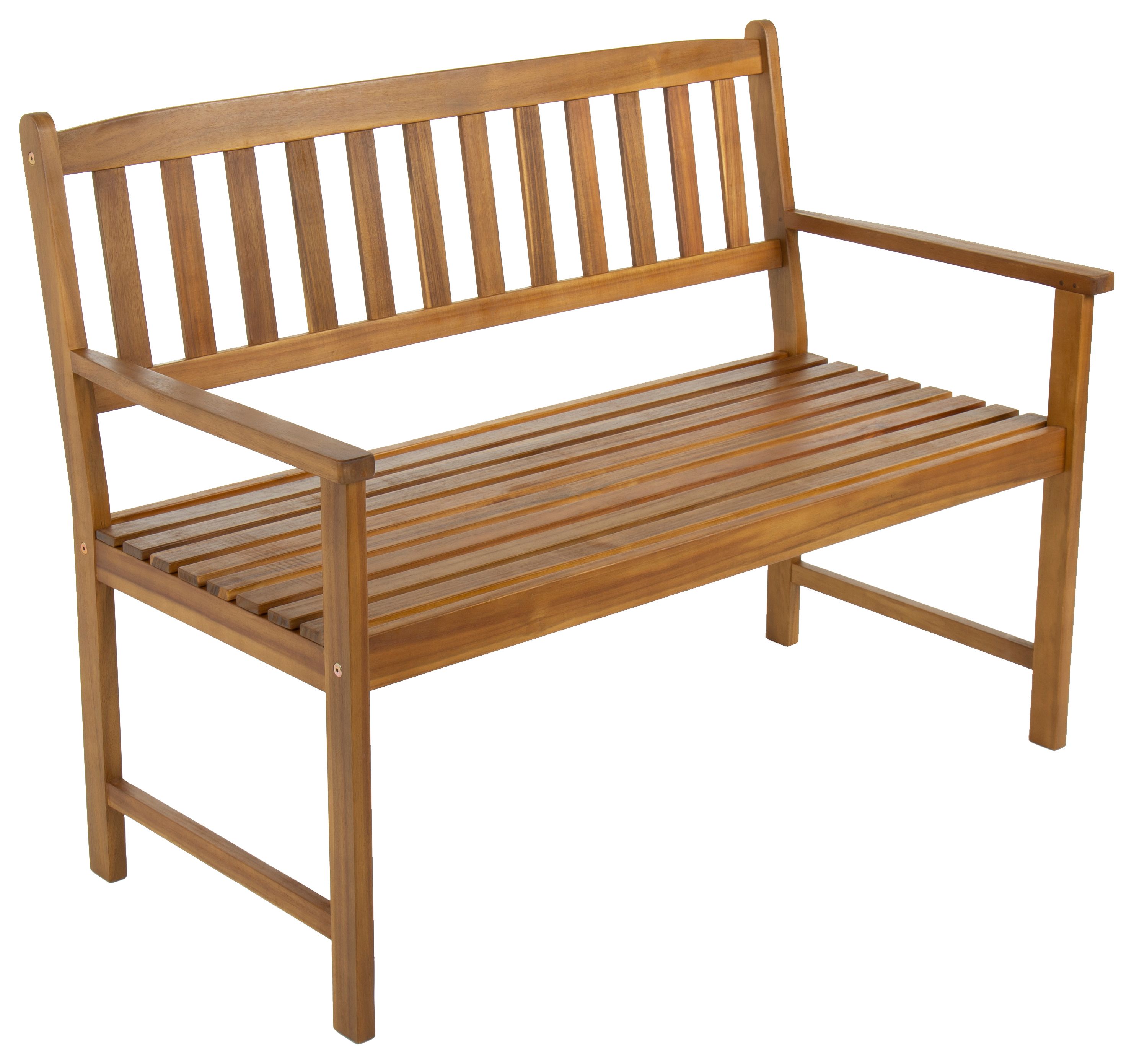 Charles Bentley FSC Acacia 2-3 Seater Wooden Garden Bench