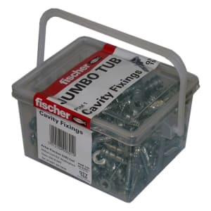 Fischer PDM Metal Plasterboard Fixing Tub - Pack of 150