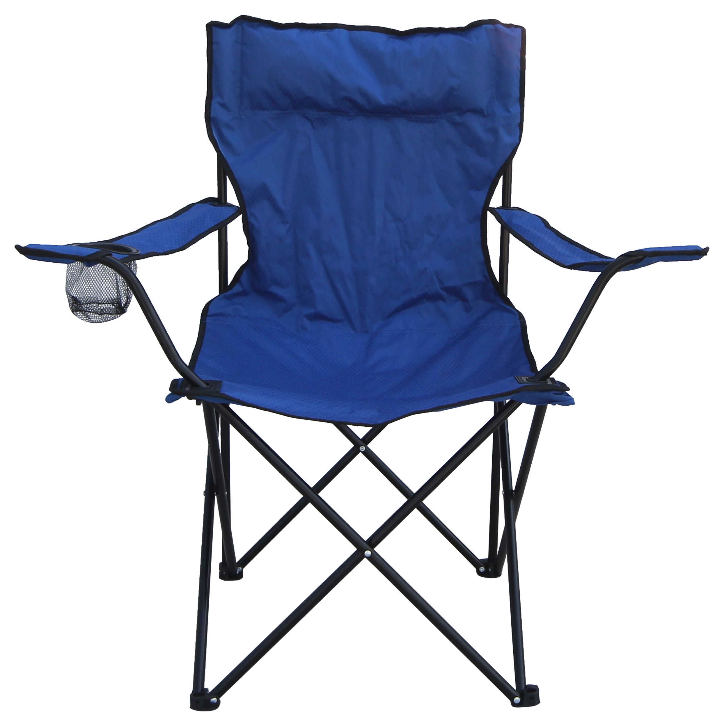 Deluxe Lightweight Camping Chair - Blue