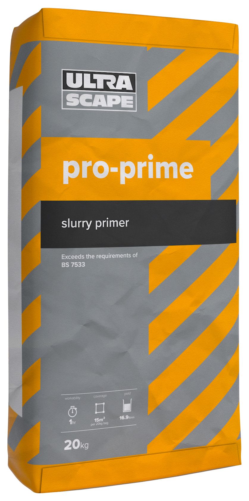 Ultra Scape Pro-Prime Slurry Porcelain Grey Paving Primer - 20kg
