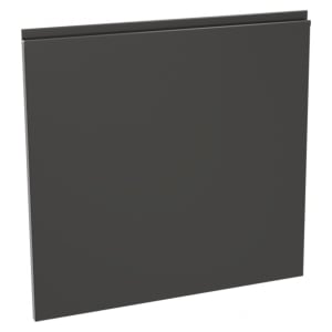 Madison Dark Grey Gloss Handleless Appliance Door (C) - 600 x 584mm