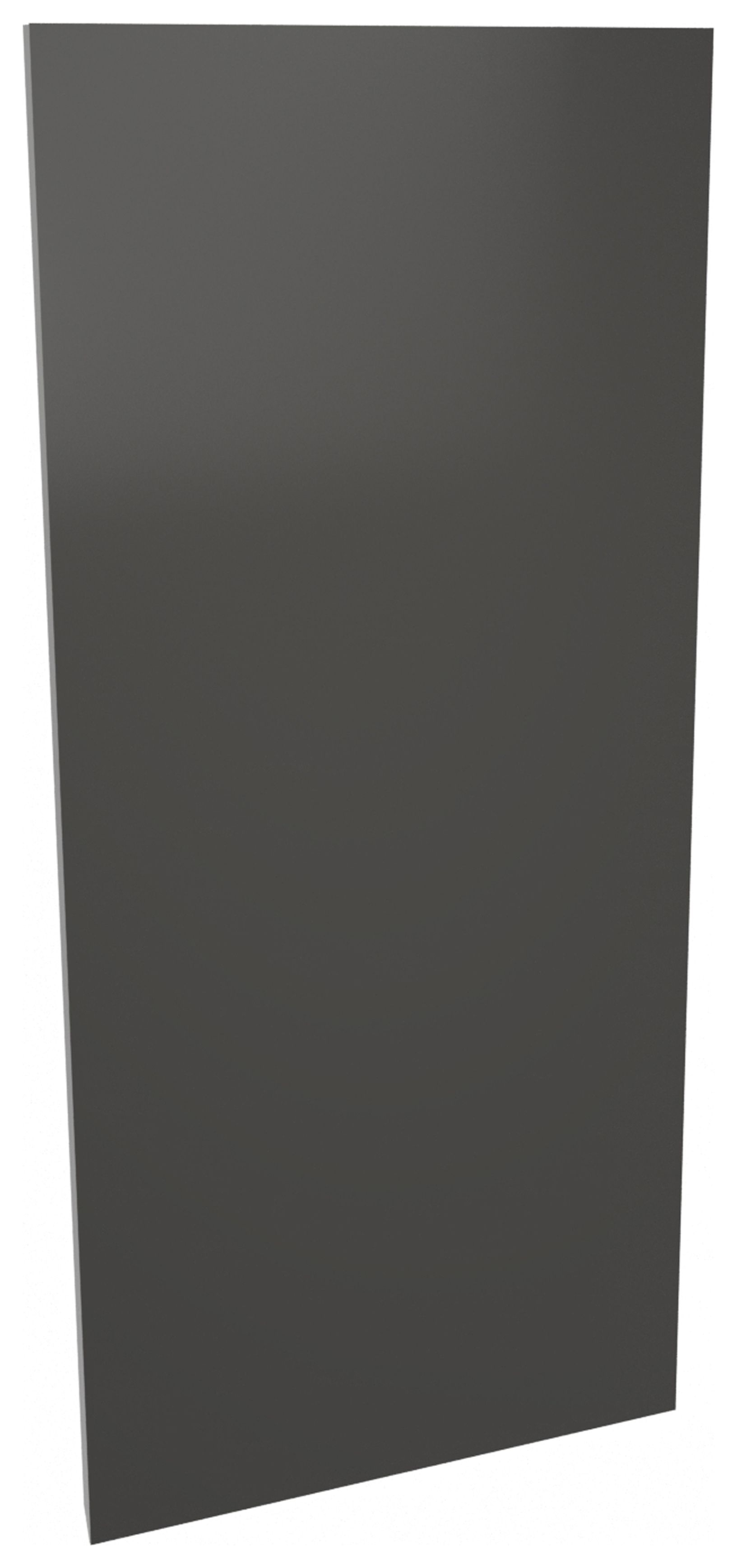 Madison Dark Grey Gloss Handleless Appliance Door (A) - 600 x 1319mm