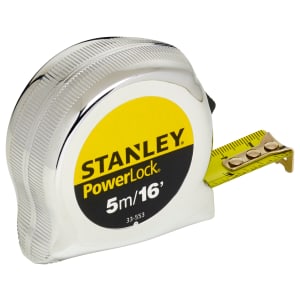 Stanley 0-33-553 Powerlock 19mm Tape Measure - 5m
