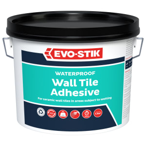 EVO-STIK Waterproof Wall Tile Adhesive Natural - 1L