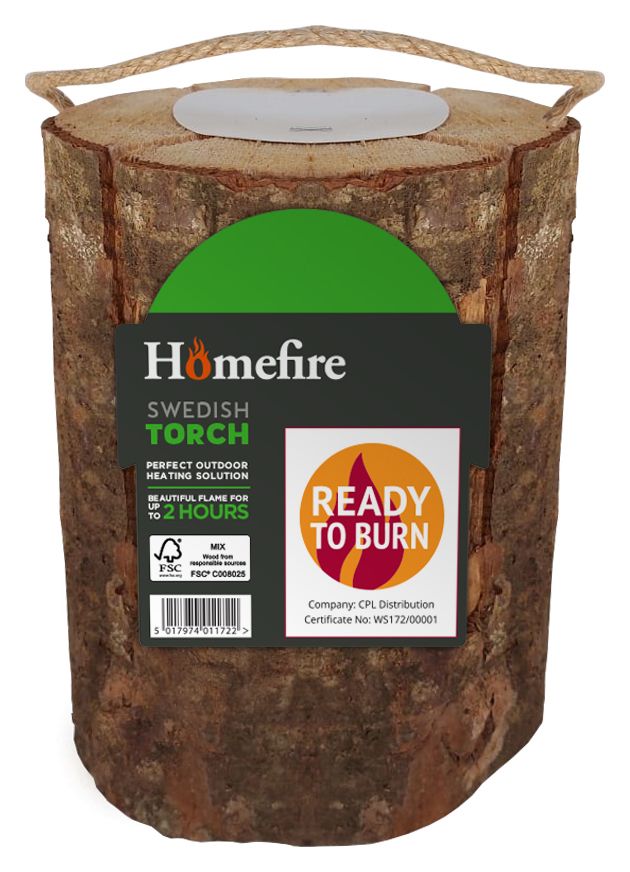 Homefire Swedish Torch Garden Firelogs