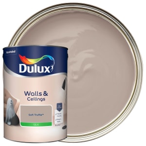 Dulux Silk Emulsion Paint - Soft Truffle - 5L