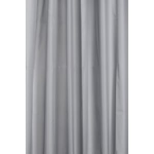 Croydex Textile Shower Curtain - Grey