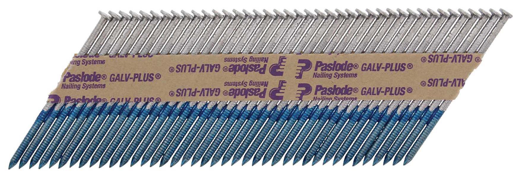 Paslode 360Xi 2.8mm x 63mm Galv-Plus Collated Nails + 1 Fuel Cell - Box of 1100