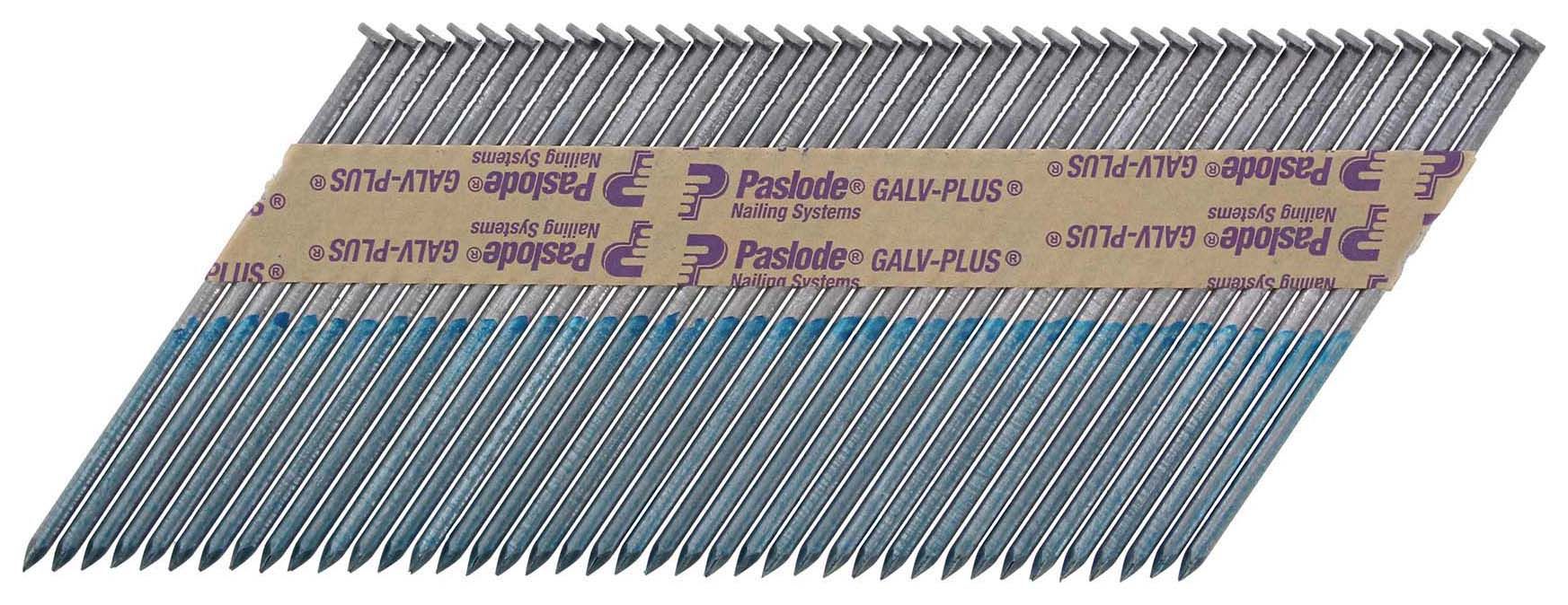 Paslode 360Xi 3.1mm x 90mm Galv-Plus Collated Nails + 1 Fuel Cell - Box of 1100