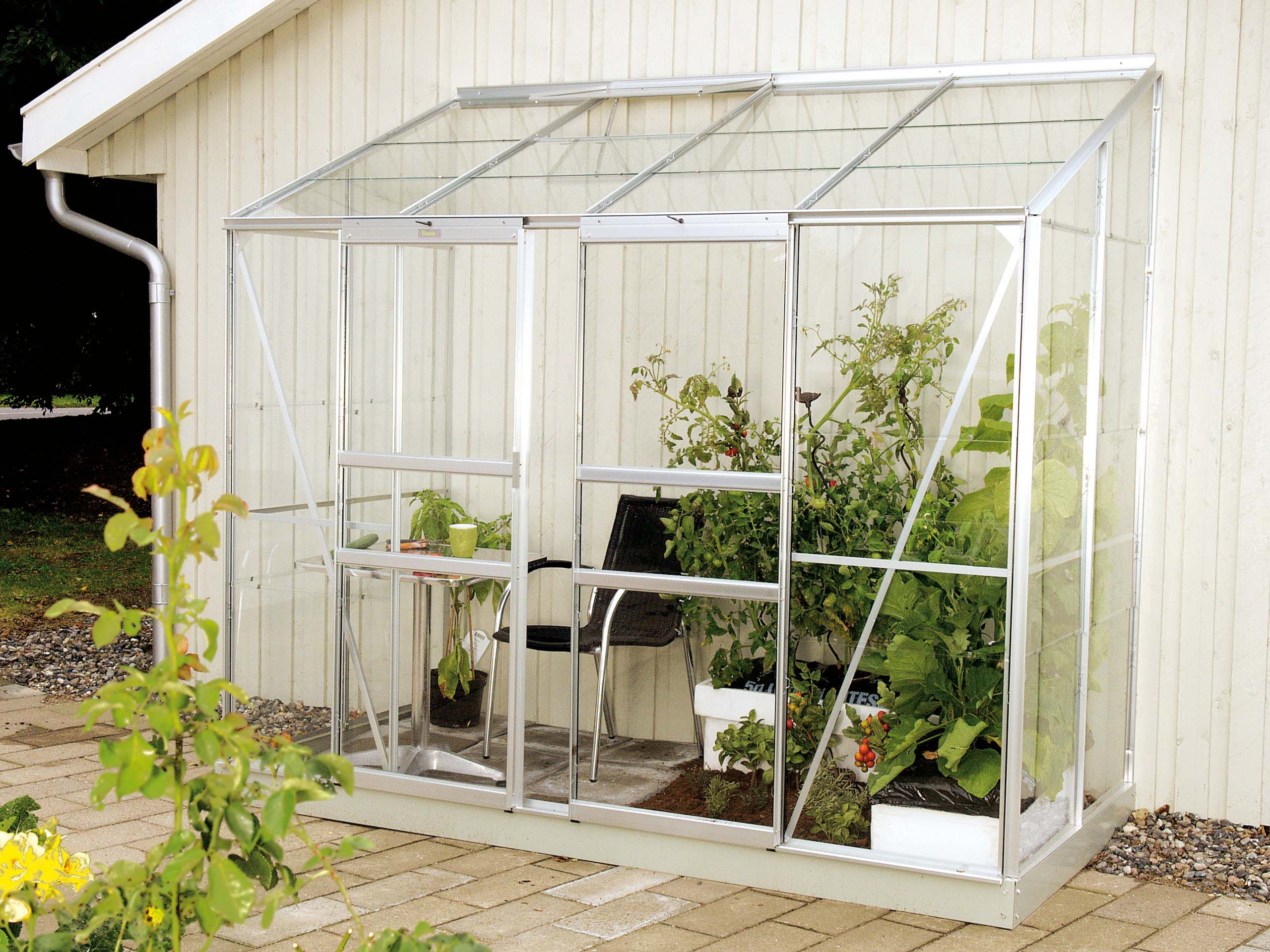 Vitavia Ida 8 x 4ft Horticultural Glass Greenhouse