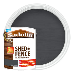 Sadolin Shed & Fence All Weather Barrier - Grey Shadow 5L