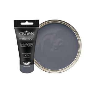 Crown Matt Emulsion Paint Tester Pot - Aftershow - 40ml