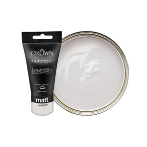 Crown Matt Emulsion Paint Tester Pot - Spotlight - 40ml