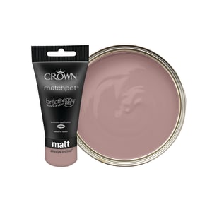Crown Matt Emulsion Paint Tester Pot - Always Orchid - 40ml
