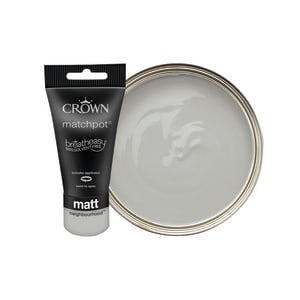 Crown Matt Emulsion Paint Tester Pot - Neighbourhood - 40ml