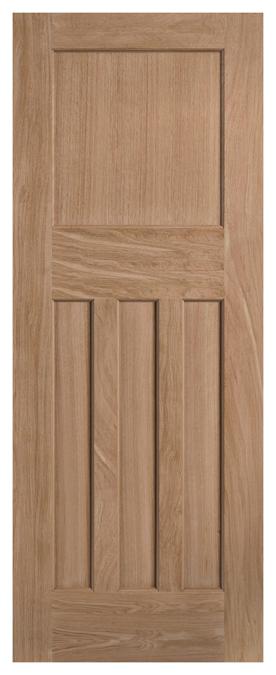 LPD Internal DX 30s Unfinished Oak Door - 2032mm