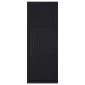 LPD Internal Tribeca 3 Panel Primed Plus Black Door - 1981mm