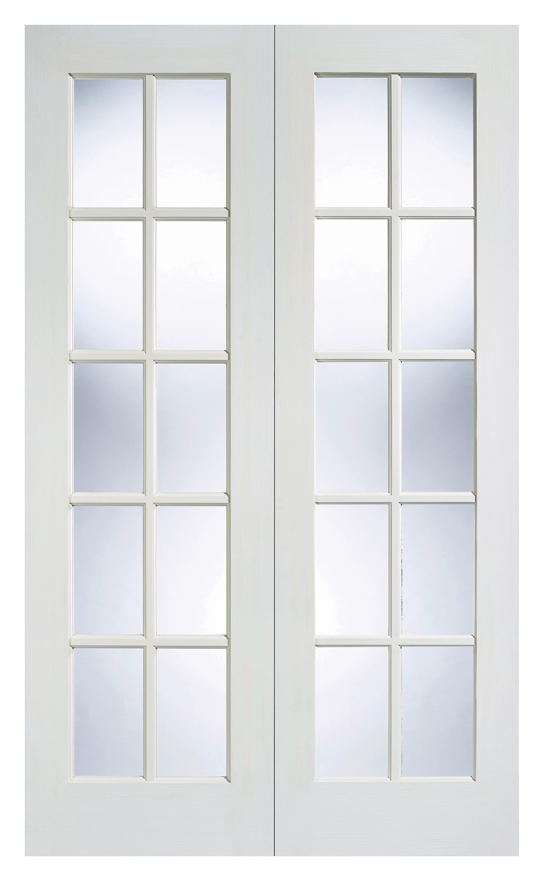 LPD Internal GTPSA Clear Glazed Primed White Door - 1981mm