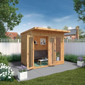 Mercia Maine Pent Timber Summerhouse - 8 x 6ft