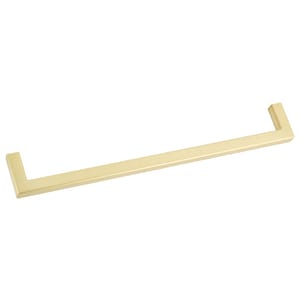 Wickes Elgin Square Handle - Brushed Brass