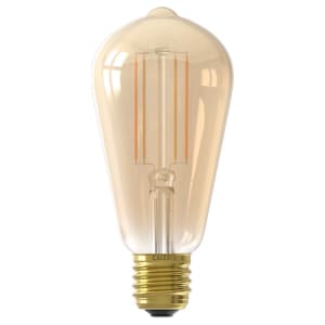 Calex Smart Gold Filament E27 7W Rustic Light Bulb