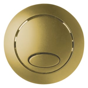 Duarti By Calypso Cistern Round Button For Duarti By Calypso Concealed Cistern - Brushed Brass