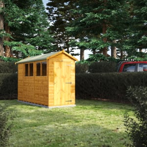 Power Sheds 10 x 4ft Apex Shiplap Dip Treated Shed