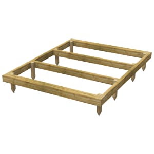 Power Sheds Pressure Treated Garden Building Base Kit - 6 x 5ft
