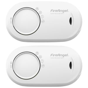 FireAngel FA3820-T2 (CO) Carbon Monoxide Alarm - Twin Pack