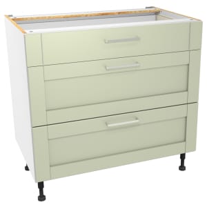Wickes Ohio Sage Shaker Drawer Unit - 900mm (Part 1 of 2)