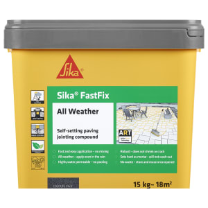 Sika FastFix All Weather Flint Paving Jointing Compound - 15 kg
