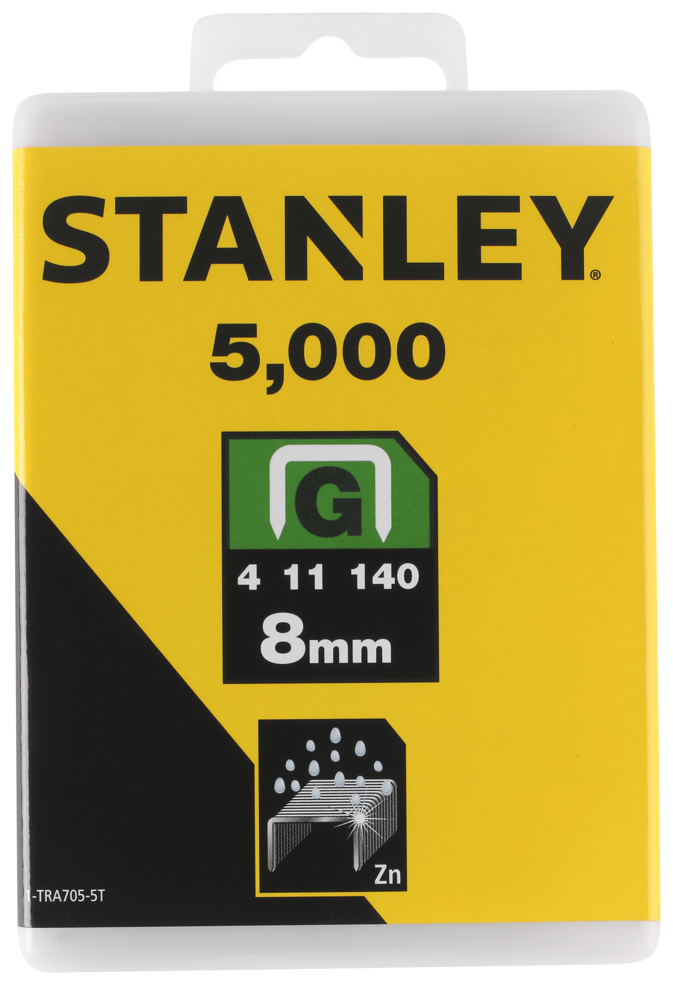 Stanley 1-TRA705-5T 8mm Heavy Duty Staples - Pack of 5000