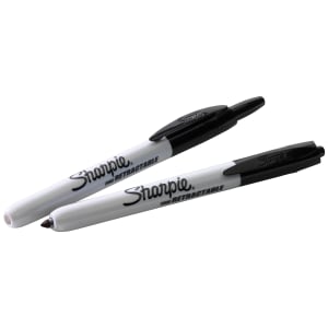 Sharpie Retractable Fine Black Permanent Marker - Single