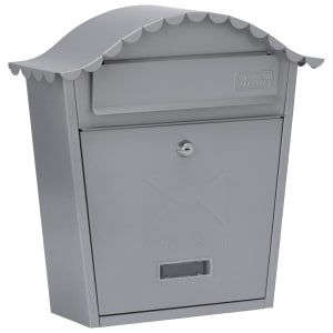 Burg-Wachter Classic Silver Post Box