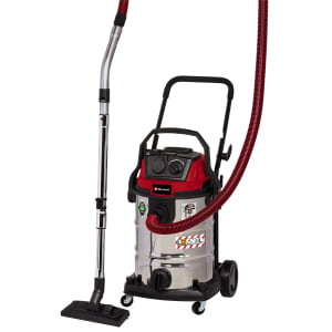Einhell TE-VC 2230 SACL, 30 Litre Stainless Steel L Class Corded Wet & Dry Vac with Power Take Off - 1400W