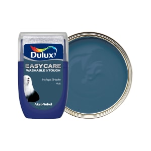 Dulux Easycare Washable & Tough Paint Tester Pot - Indigo Shade - 30ml