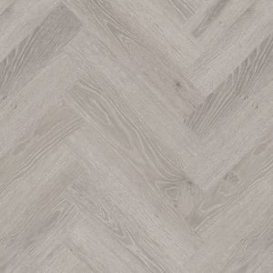 Ludlow Limed Light Oak Herringbone SPC Flooring with Integrated Underlay - 2.22m2