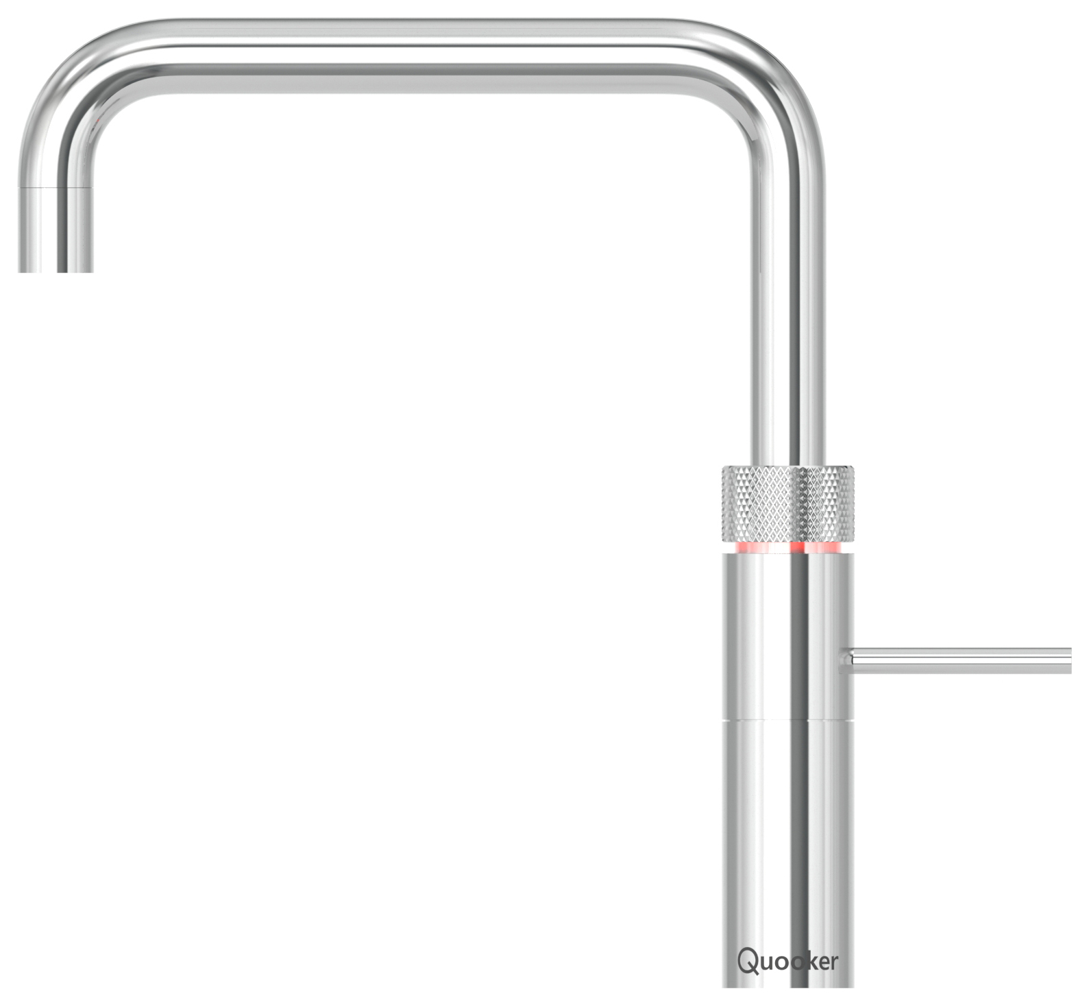 Quooker PRO3 Fusion 3-in-1 Square Neck Boiling Water Kitchen Tap - Chrome