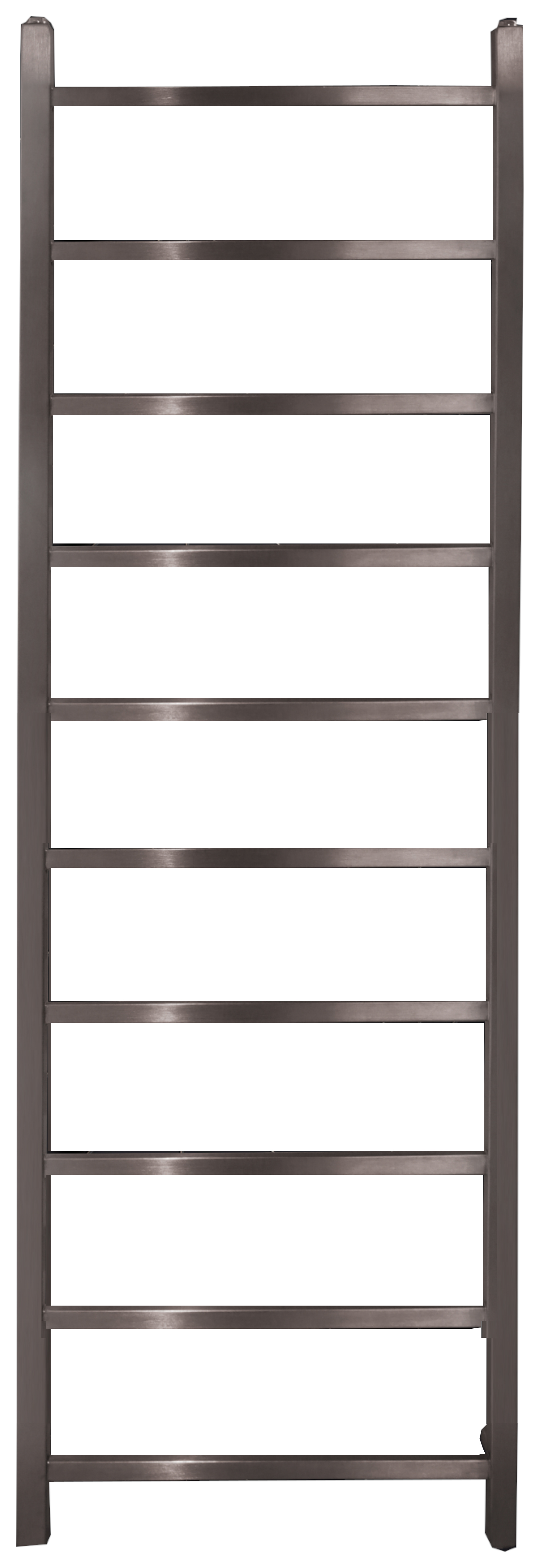 Towelrads Diva Brushed Stainless Steel Dry Electric Non Thermostatic Towel Radiator - 1500 x 500mm