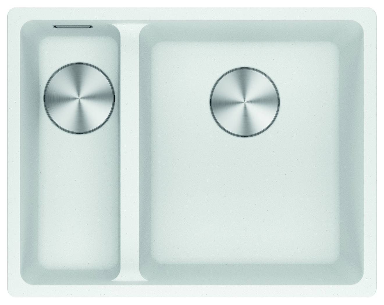 Franke Maris Granite 1.5 Bowl Undermount Kitchen Sink LH - White