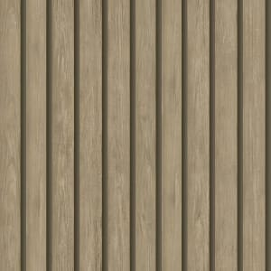 Holden Decor Wood Slat Light Oak Wallpaper - 10.05m x 53cm