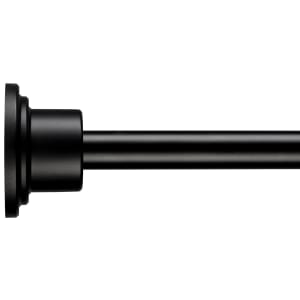 Croydex Stick n Lock Extendable Shower Curtain Rod - Black
